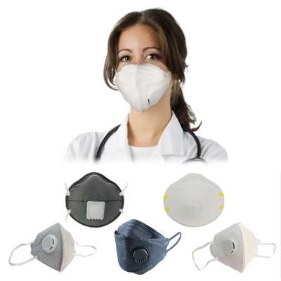 Disposable P2 Unisex Valve N95 Particulate Anti Air Haze Respirator Mask