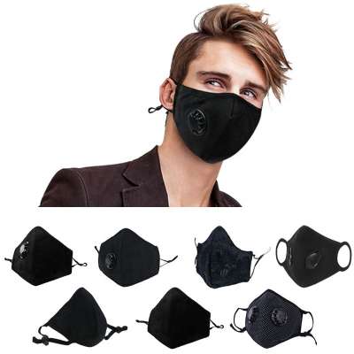 Pm2.5 anti pollution dust sport breathing valve face workout mask for running