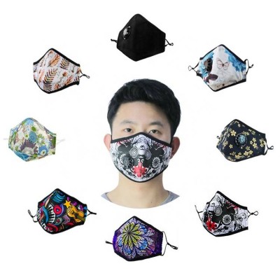 Online Cool Printed Cotton Mouth Anti Dusk Cotton Cloth Breathe Flu Face Mask