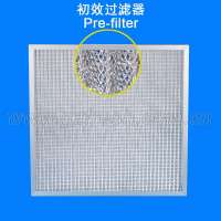 G2 Metal mesh panel air filter used in high temperature ventilation systems